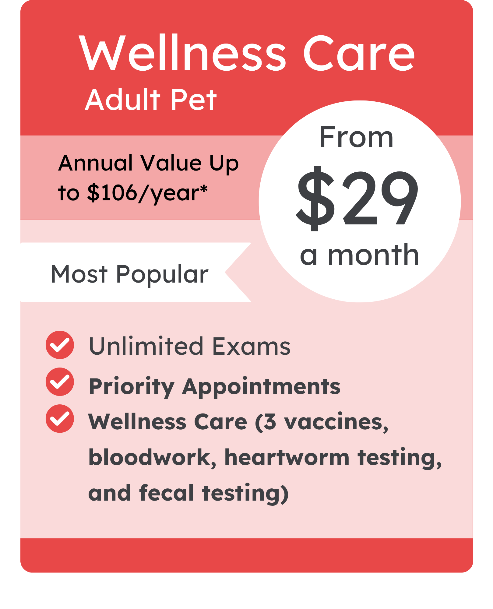 Ceglinski VIPet pricing wellness